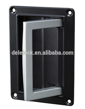 Industrial cabinet door handle