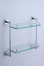 Mounted on the wall Bathroom glass shelf /glass storage shelf CRW YF7109