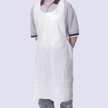 Disposable tissue poly apron