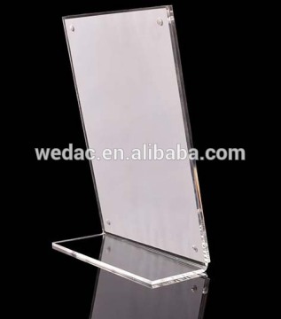 L shape magnetic manu holder