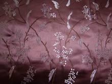 Rayon Nylon Brocade Fabric
