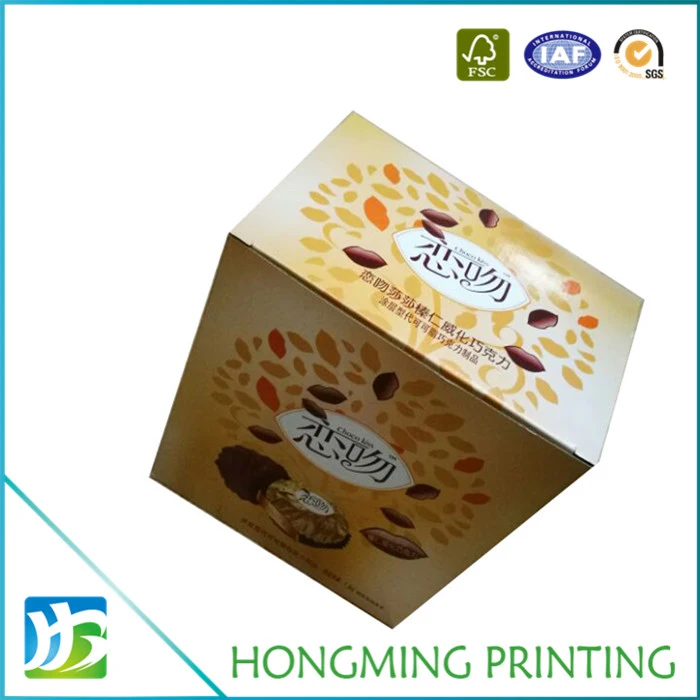 Recycled Color Print Corrugated Paper Box