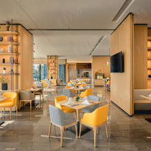 Modern Restaurant Furniture Booth Seats Cafe Table Set