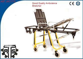 Folding Patient Transport Rescue Stretcher Trolley For Firs