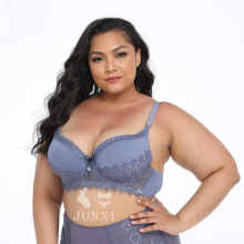 Comfy Soft Full Coverage Underwire Padded Large Size Bras for Women