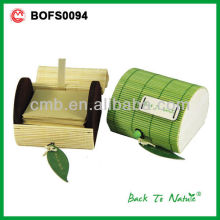 ECO OFFICE MEMO SAMPLE BAMBOO BOX SET