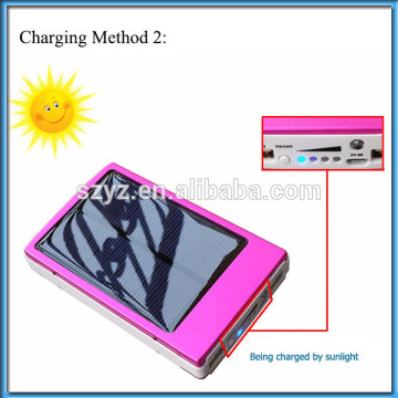 solar power bank charger /waterproof power bank solar /waterproof solar power bank