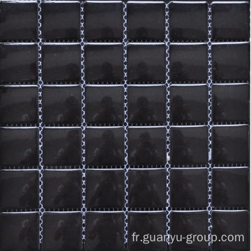 Chine Carrelage Mosaique En Porcelaine De Couleur Pure Fabricants
