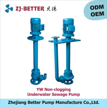 YW vertical sewage pumps