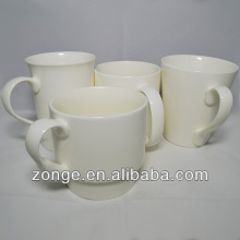 White Bone China Blank Sublimation Mugs