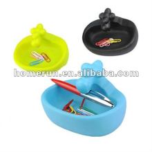 Promotional clip dispenser / magnetic clip dispener, sink shape.