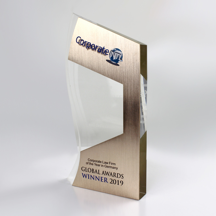 custom acrylic award