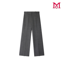 Elegant Grey Women's Suit Pants