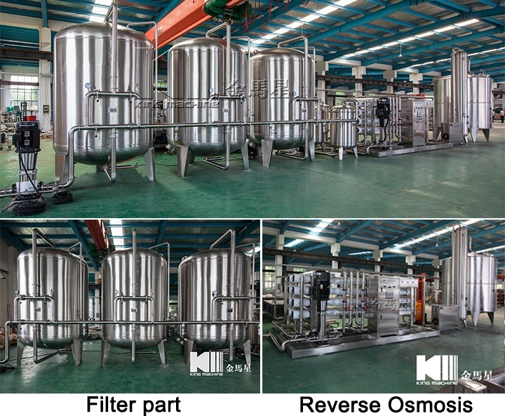 Mineral Water/Pure Water/Processing System Manufacturerby Carbon Activated Filter Media to Eliminate The Water Smell