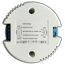 20W Round Not Dimmable LED Driver with High Quality