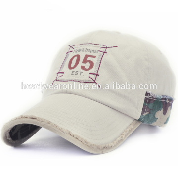 Mens Pigment Dyed Washed Cotton Cap - Adjustable Hat