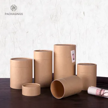 Custom kraft paper tea packaging