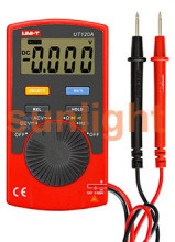 Pocket Type Digital Multimeter, AC/DC/Resistance UT120A
