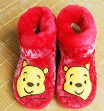 animal embroidery warm shoes