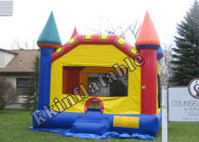 colorful indoor bouncing castles inflatable KKC-L025