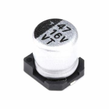 SMD Aluminum Chip Electrolytic Capacitor 16V 47UF 5x5.4mm