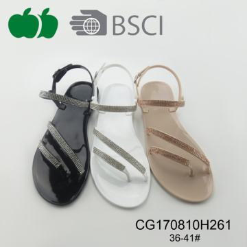 Ladies Good Quality Fashion Pvc Sandals