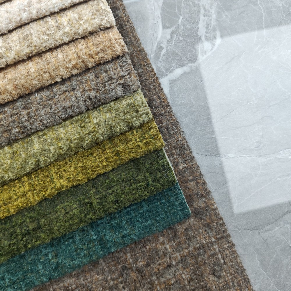 şönil kumaş chenille fabric