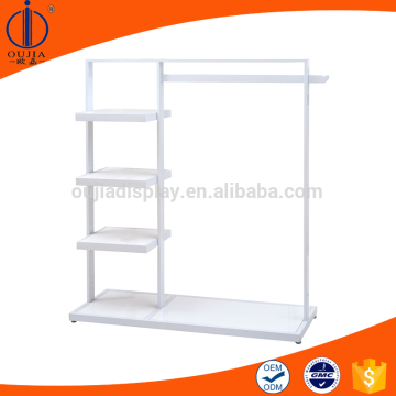 clothes store display shelf/garment hanging equipment/clothes shop equipment