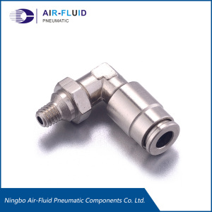 Air-Fluid 6mm Push in Fitting Swivel Elbow .