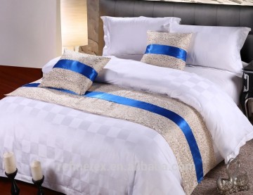 100% Polyester Jacquard Hotel Bed Runner /cushions Cover/ Bed Runners