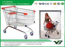 Mini Wire Steel Supermarket european shopping carts for sen