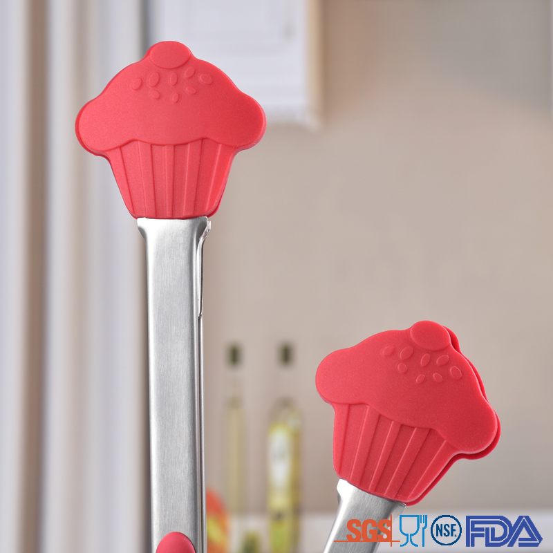 new shape Silicone food tong