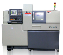 Swiss Type CNC Automatic Lathe with Dual Spindles