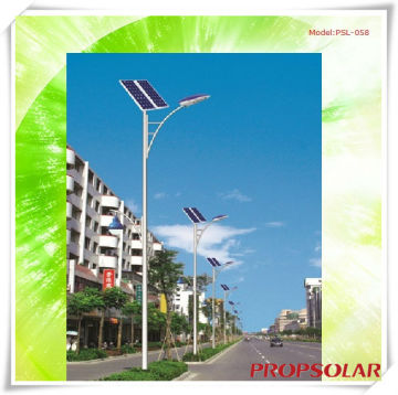 high quality integrated 55w led solar street lightings