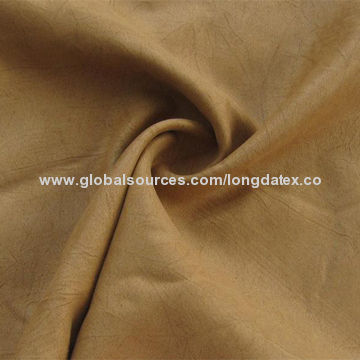 Embossed satin suede fabric for sofa