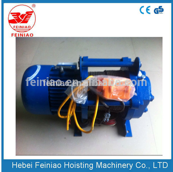 China supplier lifter machine Electric wire rope hoist