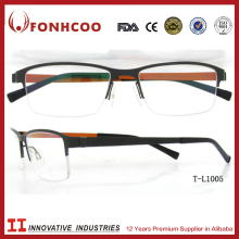 FONHCOO China New Pattern Black Memory Pure Titanium Optical Frames