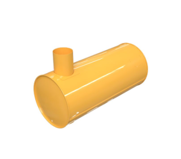 Excavator 395 engine muffler 515-3336/5153336,Engine intake and exhaust system components