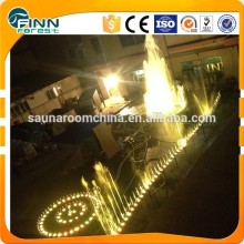 outdoor 10m diameter LED program music dancing water fountain