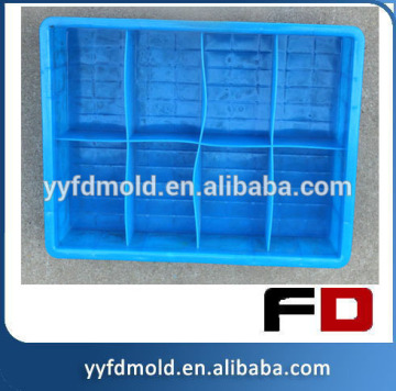 Plastic injection fold turnover box mould