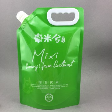 Vật liệu cấp thực phẩm tiệt trùng không chứa BPA Bao bì gạo 3kg