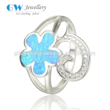 Hot Sale Flower Opal Silver Ring 925 Italian Silver Ring FR330