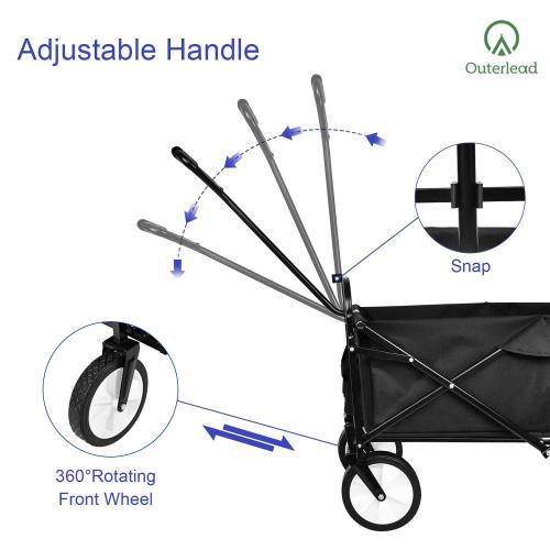 Outdoor Quick and Easy Waterproof Folding Wagon