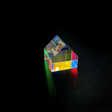 Customized K9 Glass Cube Prism