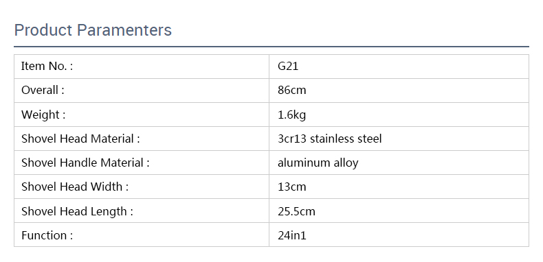 Factory supply ice shovel Emergency Portable multi-function mini shovel with handle Folding Shovel with outdoor