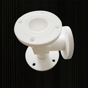 Customized complex shaped PTFE fittings