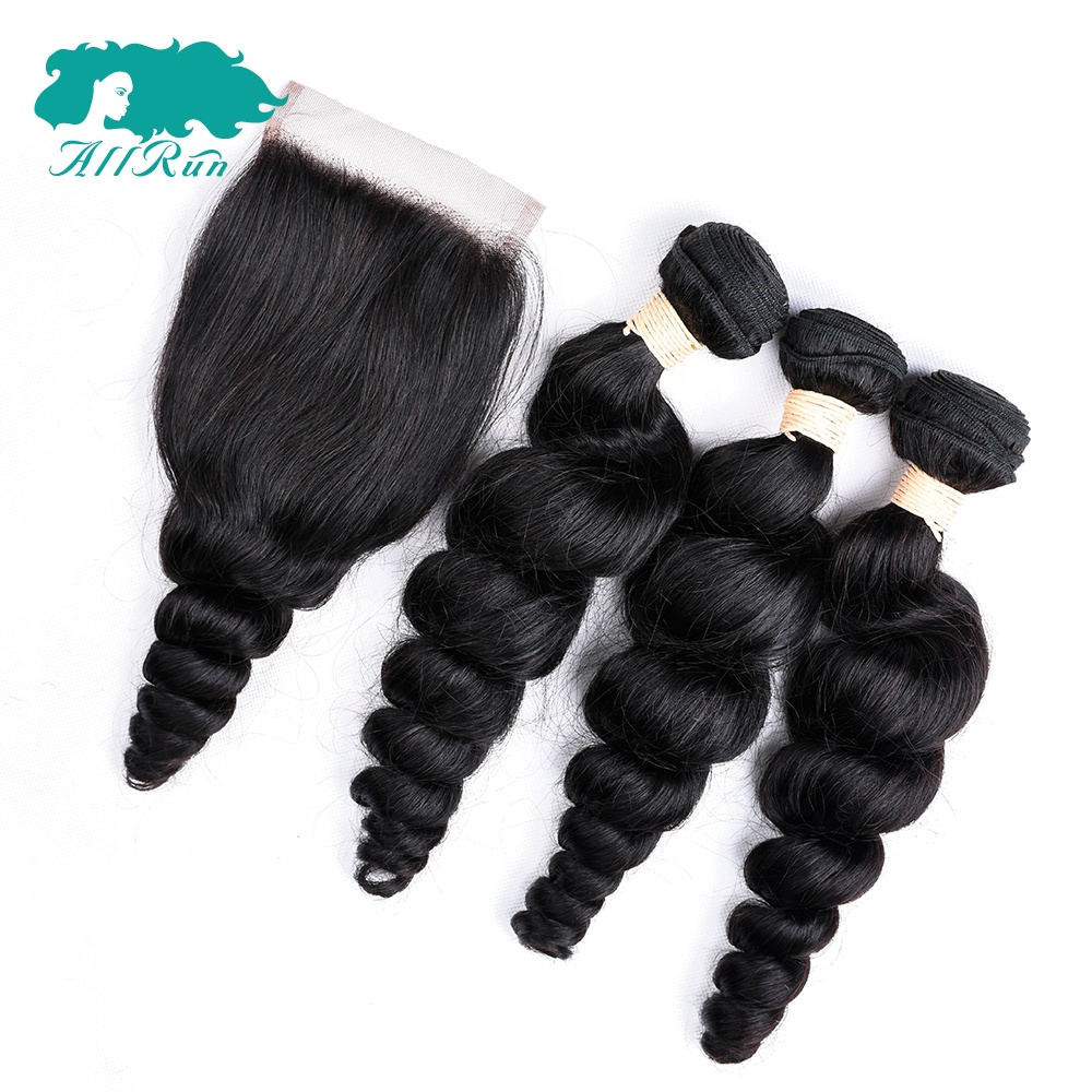 Factory Selling Indonesian Bulk Loose Wave Virgin Human Hair Weave Bundles