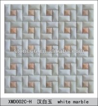 white square marble mosaics