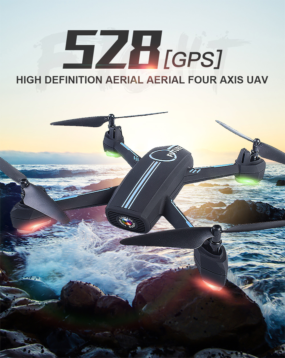 New items for June JXD 528 GPS Wifi RC Quadcopter 2.4GHz Full HD 720P Camera WIFI FPV GPS Mini Drone