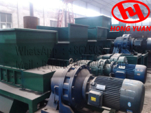 rubber tyre shredding machine